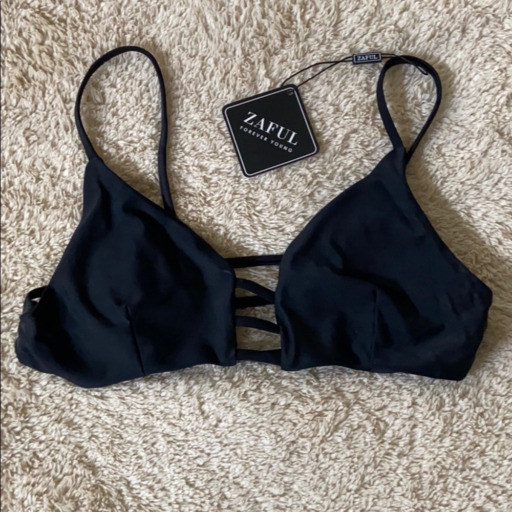 NWT ZAFUL cage bikini top
